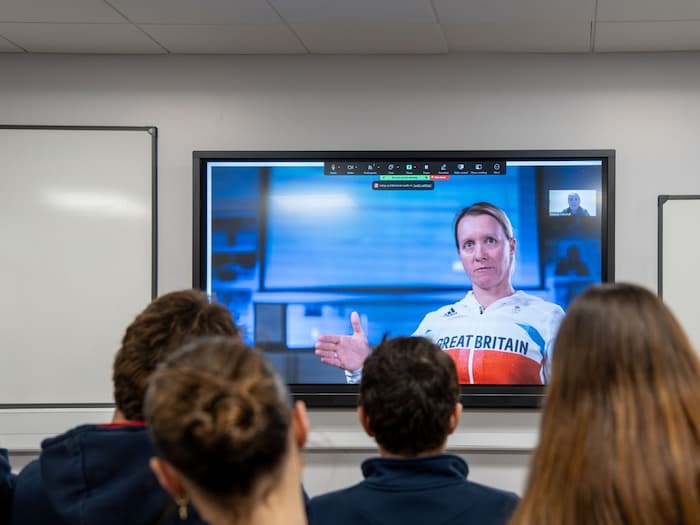 Olympians deliver exclusive training session at Eastbourne College